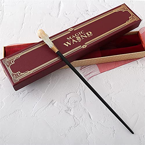 Harry Potter Wizard Magic Wand Set Wizard School Magic Wands Stick Creative Cosplay Asde Mundo Coleccionables Unisex Party Toys and Gifts, Minerva McGonagall varitas RVTYR (Size : Queenie)