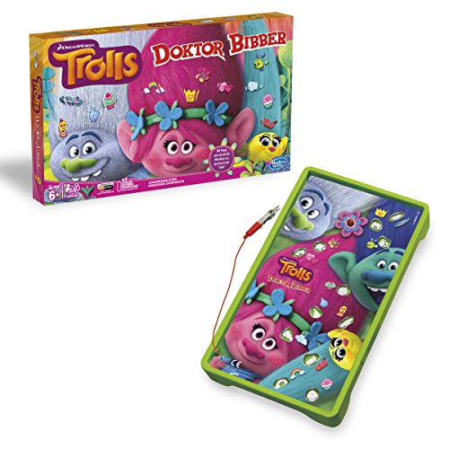 Hasbro Juegos B9180100 Trolls Dr. Bibber, Juego Preescolar