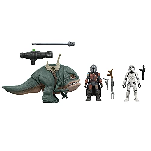 Hasbro Star Wars Mission Fleet Expedition Class El Mandaloriano Blurrg, Remnant Stormtrooper Juguetes Batalla en el Austria