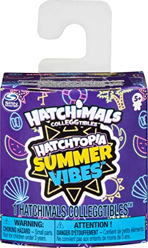 Hatchimals 6054186 CollEGGtibles, Hatchtopia Summer Vibes 1-Pack, para niños de 5 años en adelante (los estilos pueden variar), multicolor , color/modelo surtido