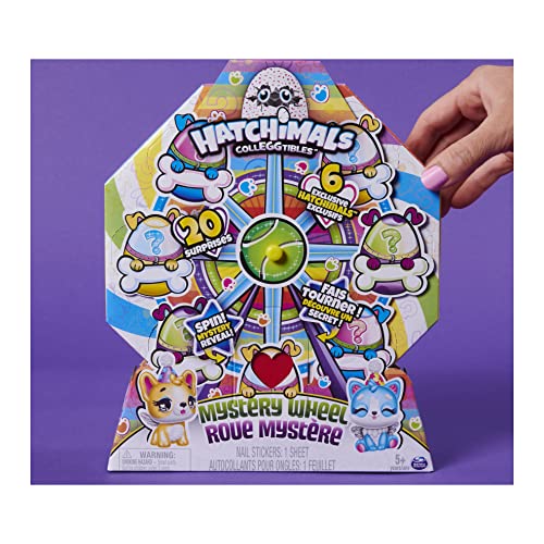 Hatchimals CollEGGtibles - Rueda de Misterio con 20 sorpresas para Abrir, para niños de 5 años en adelante