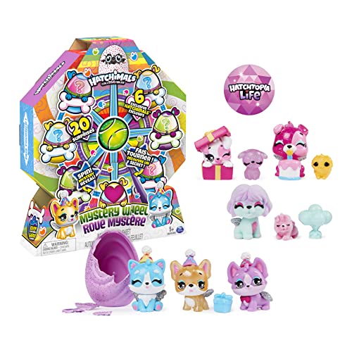 Hatchimals CollEGGtibles - Rueda de Misterio con 20 sorpresas para Abrir, para niños de 5 años en adelante