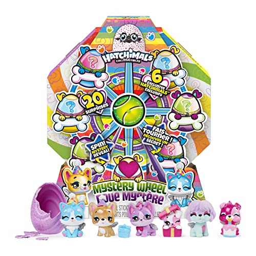 Hatchimals CollEGGtibles - Rueda de Misterio con 20 sorpresas para Abrir, para niños de 5 años en adelante