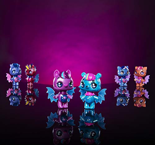 HATCHIMALS Figura Coleccionable Glow Up, de 3 Pulgadas Magic Dusk con alas Que Brillan en la Oscuridad (el Estilo Puede Variar)