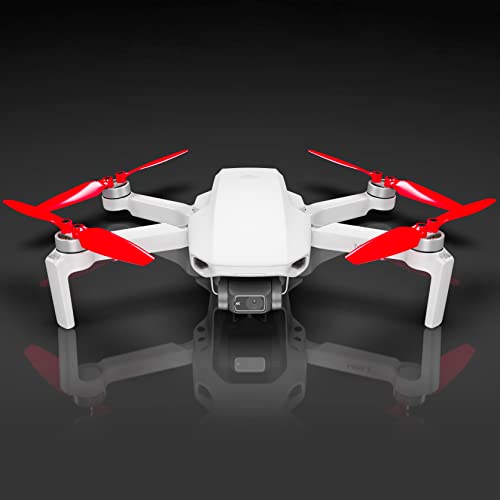 Hélices MAS Stealth para dji Mini 2 y Mini SE - Rojo, 4 hélices en Juego