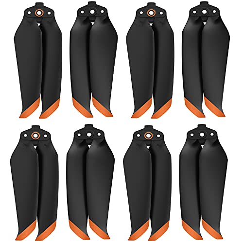 Hélices plegables Tmom Air 2S 7238F para DJI Mavic Air 2/Air 2S Drone accesorios (naranja, 8 unidades)