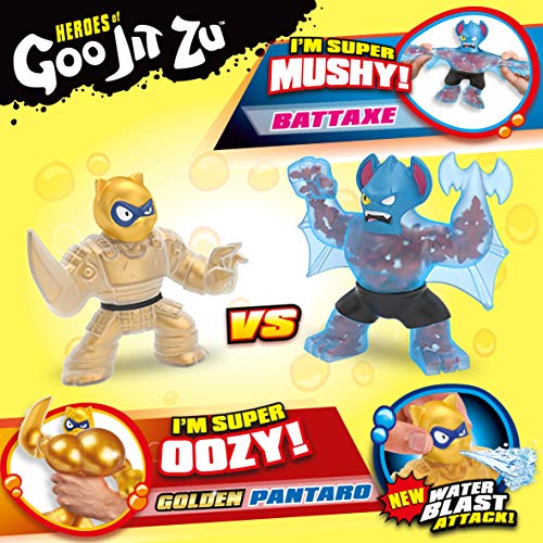 Heroes of Goo Jit Zu 41052 S2 Versus Pack-PANTARO VS BATTAXE, Multicolor