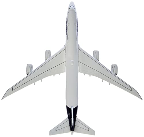 Herpa 531283 - Boeing 747-8, Intercontinental, biplano de Lufthansa, Alas, aeromodelismo, Aviador, construcción de maquetas, Modelos en Miniatura, Objeto de colección, Metal - Escala 1:500