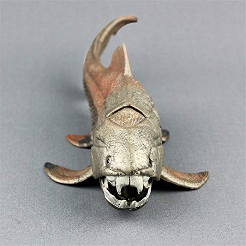 hetuioiyster 20cm Dinosaurios Modelo de Juguete Dunkleosteus Dinosaurio pez decoración Figura de acción PVC Suave Bola de Rebote de plástico