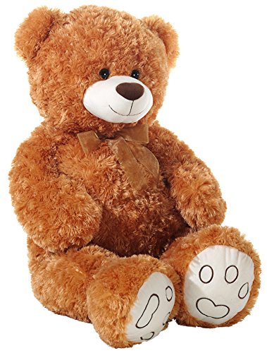 Heunec Oso, Curly-Peluche, Peluche, Peluche Gigante, 100 cm, Colour marrón