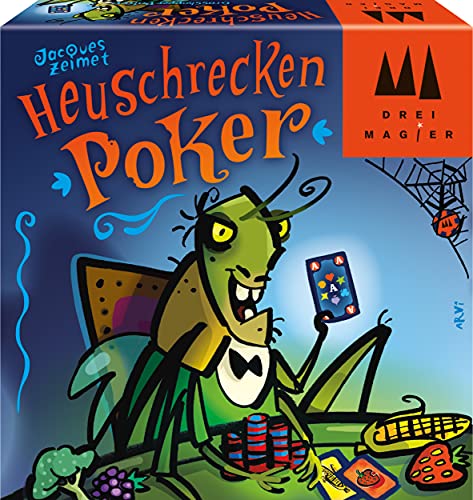 Heuschrecken Poker DREI Magier Juego de Cartas