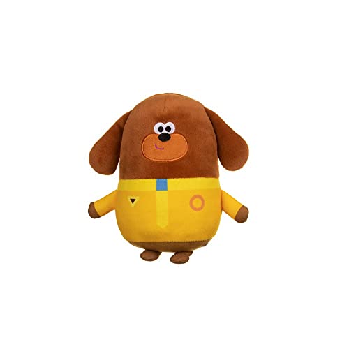 Hey Duggee de Bizak, Súper Suave Duggee, Peluche para Bebé, Perro de Peluche de la Serie de TV con Divertidas Orejas Caídas y Tela Súper Suave, Peluche de 20 cm