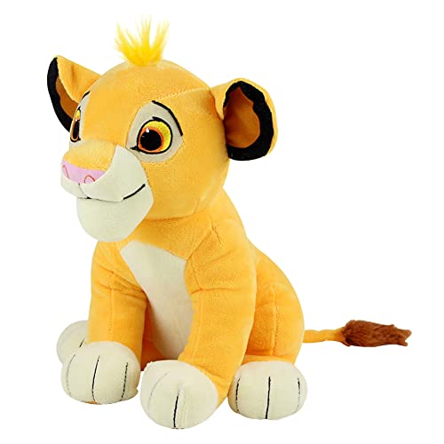 Hilloly Peluche Rey león, Peluche león, Peluche de Rey León, Peluche de Rey León The Lion King, The Lion King Simba, Juguete de león realista Regalos para niños