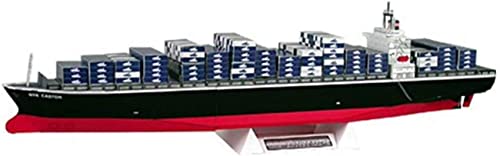 HJUYV-ERT Juguetes Modelo de Rompecabezas de Papel, Escala 1/800 Japón Mol Comfort Container Ship Juguetes y Regalo para niños, 15 Pulgadas x 2 Pulgadas