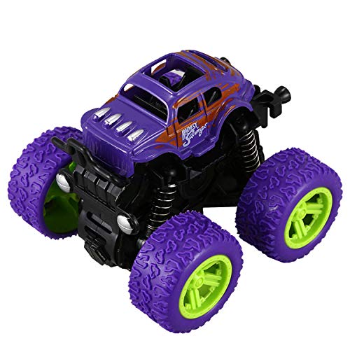 HLPIGF Juguetes Coche Rotativo De Inercia 4Wd Vehiculo Todoterreno De Cuatro Ruedas De Poder De Friccion Juguete Coche De Inercia Modelo De Fundido A Matriz