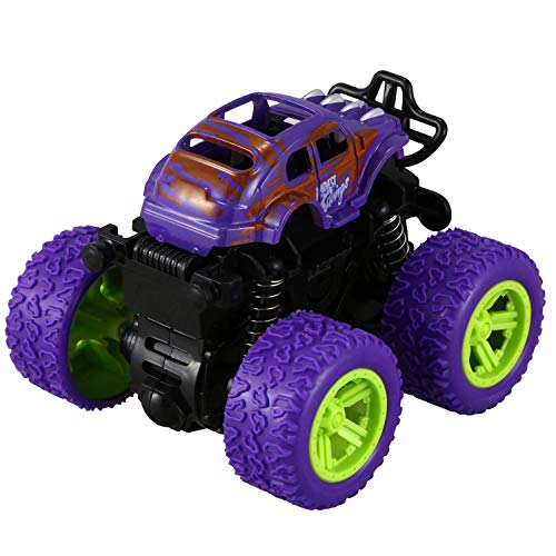 HLPIGF Juguetes Coche Rotativo De Inercia 4Wd Vehiculo Todoterreno De Cuatro Ruedas De Poder De Friccion Juguete Coche De Inercia Modelo De Fundido A Matriz