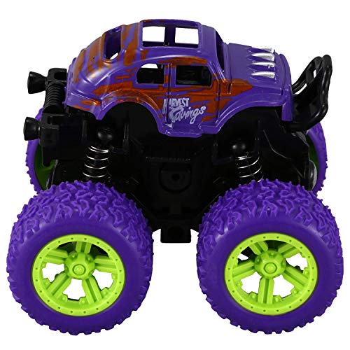 HLPIGF Juguetes Coche Rotativo De Inercia 4Wd Vehiculo Todoterreno De Cuatro Ruedas De Poder De Friccion Juguete Coche De Inercia Modelo De Fundido A Matriz