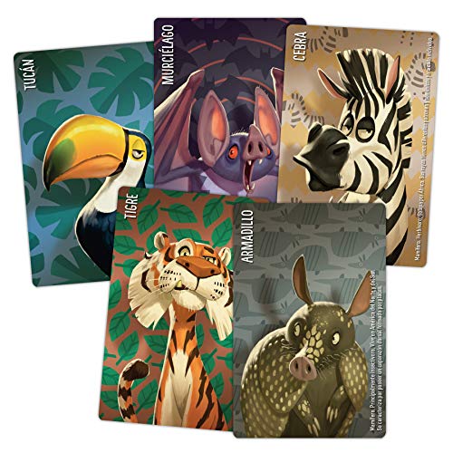 Horrible Games - Similo Animales Salvajes Juego de Cartas en español (Asmodee HGSI0005)