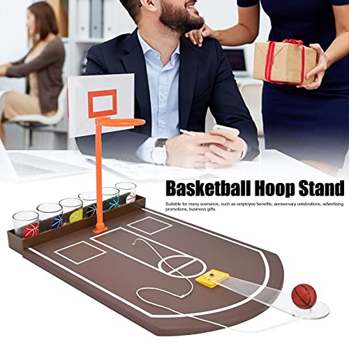 Hoseten Máquina de Tiro de Baloncesto, máquina de Baloncesto de Escritorio de Juego de Tiro de Baloncesto de Juguete de descompresión para el hogar