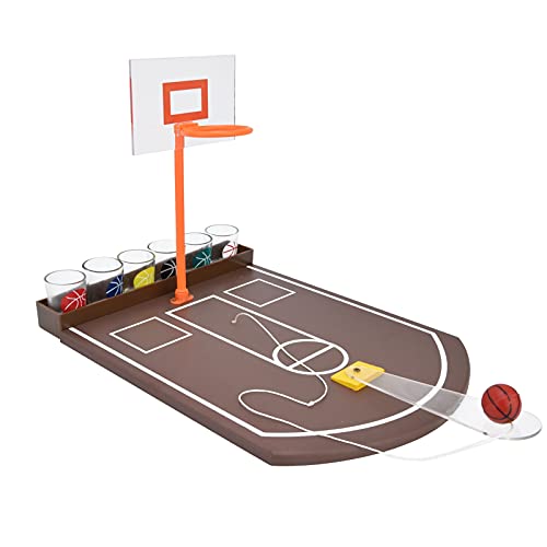 Hoseten Máquina de Tiro de Baloncesto, máquina de Baloncesto de Escritorio de Juego de Tiro de Baloncesto de Juguete de descompresión para el hogar