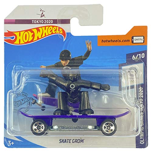 Hot-Wheels Skate Grom (Púrpura) Juegos Olímpicos 6/10 Tokio 2020 - 154/250 (Tarjeta corta) GHC96