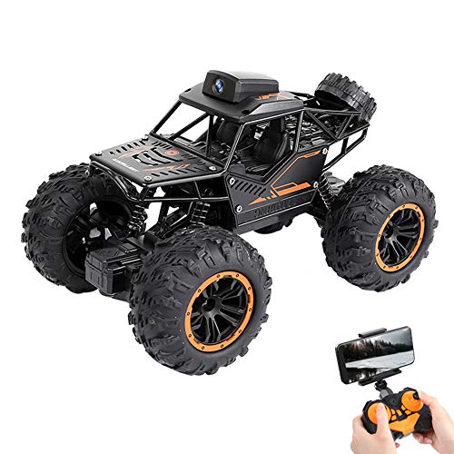 Hotar Coche teledirigido con cámara 2.4G Buggy Offroad Trucks juguete para niños High Speed Climbing Mini RC Car