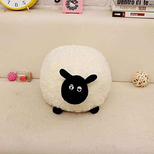 Hpera Peluche Bebe Peluches para Bebes Peluche PequeñO Peluche Kawaii Ovejas De Peluche Peluche Microondas Lindas Almohadas para Niñas Almohada Suave para Niños 25cm/9.84inch,White