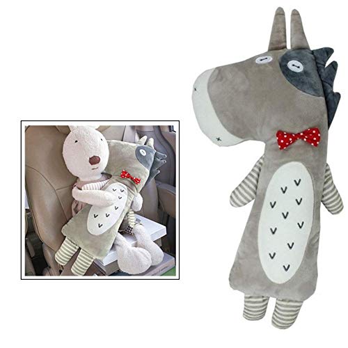 Hpera Peluche Duermebebes Peluches para Bebes Peluches Bebes Recien Nacidos Almohada Suave para Niños Lindas Almohadas para Niñas Peluche Kawaii Dinosaurio De Peluche De Juguete Suave Calf