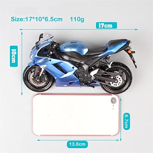 HSSM 1/12 Clásicos para Kawasaki para Ninja ZX-6R Diecasts Modelo De Motocicleta Juguetes para Niños Regalos De Cumpleaños Adornos para Adultos Die Cast Motocicleta