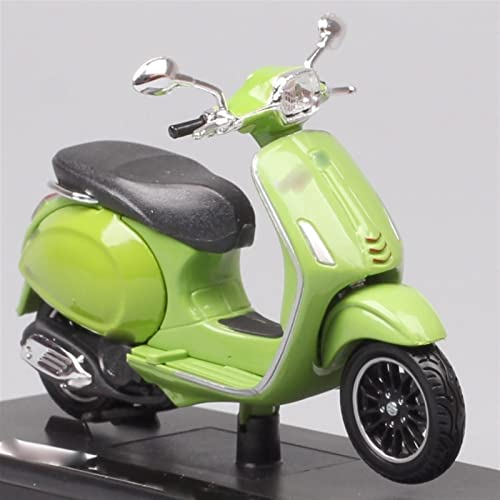 HSSM 1:18 2017 para P-iaggio para Vespa Sprint 150 ABS Scooter Diecast Motocicleta Modelos De Juguete Coleccionables Regalo De Adulto Die Cast Motocicleta