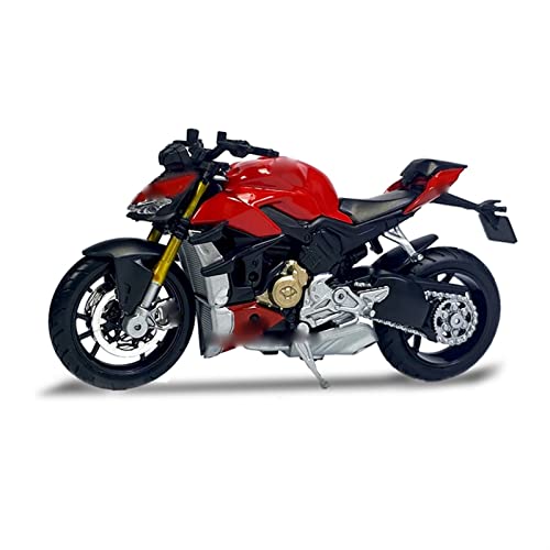 HSSM 1:18 para Ducati Naked V4 S Kawasaki Moto Coche Modelo De Motocicleta Juguetes para Niños Regalos De Cumpleaños Adornos para Adultos Die Cast Motocicleta