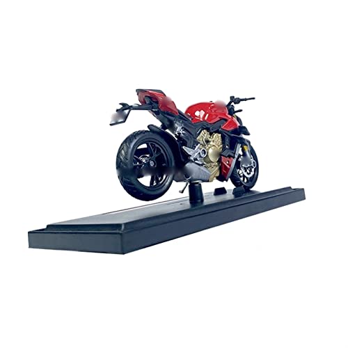 HSSM 1:18 para Ducati Naked V4 S Kawasaki Moto Coche Modelo De Motocicleta Juguetes para Niños Regalos De Cumpleaños Adornos para Adultos Die Cast Motocicleta