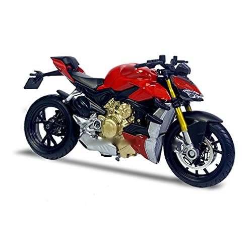 HSSM 1:18 para Ducati Naked V4 S Kawasaki Moto Coche Modelo De Motocicleta Juguetes para Niños Regalos De Cumpleaños Adornos para Adultos Die Cast Motocicleta