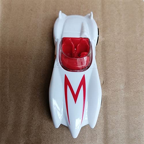 HSSM Modelo Coches Deportivos A Escala 1:64, Ruedas Velocidad, Racer para Mach 5 GO, Modelos Coches Fundidos A Presión, Regalos Juguete Aleación Fundida A Presión Juguete