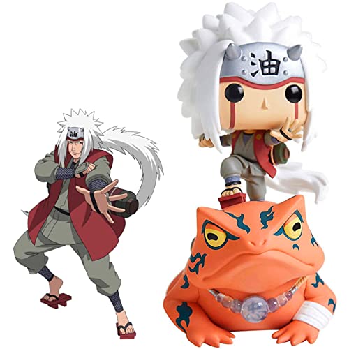 HUANYINGNI Naruto Jiraiya Pop,Naruto Jiraiya Funko Pop,Jiraiya Action Figure,Naruto Jiraiya,Naruto Anime Puppets Figure PVC Toys with Box Janpanese Cartoon Anime Collection Decoration