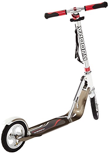 Hudora 14005 Big Wheel Air 205 - Patinete, Color Plateado