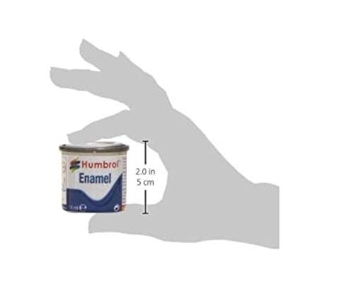 Humbrol AA0299, Pintura esmaltada, color Gris (27 Gris Naval Mate), 14 ml