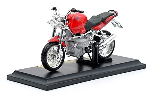 HZGLY 1/18 Modelo De Motocicleta Fundido A Presión, Juguete Absorbente Shork Viable para Niños, Colección De Juguetes para Regalos para BMW R1100R