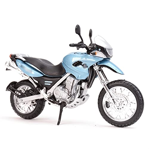 HZGLY 1/18 Vehículos Estáticos Fundidos A Presión Coleccionables Pasatiempos Modelo De Motocicleta Juguetes para BMW F 650 GS