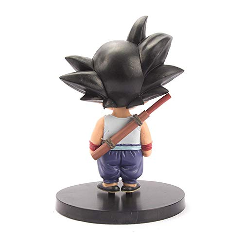 HZWL Figura De Acción De Dragon Ball Budokai Kakarotto Y Krilin Infancia Q Edición Personaje De Muñecas Animado Modelo del Animado De La Estatua Decoración