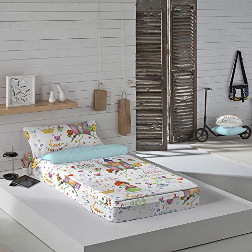 ICEHOME Saco nórdico con Relleno My Princess Cama 90 cm