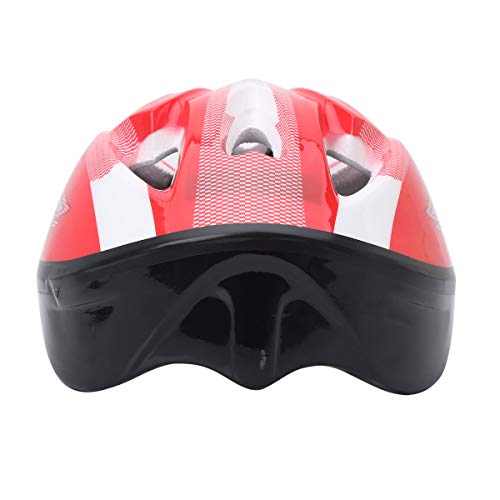 IEFIEL Casco Infantil de Bicicleta Casco de Protección Seguridad Ajustable para Niñas Niños Casco Tiburón Dinosaurio 3D Cartoon Animal Safety Helmets Rojo B OneSize