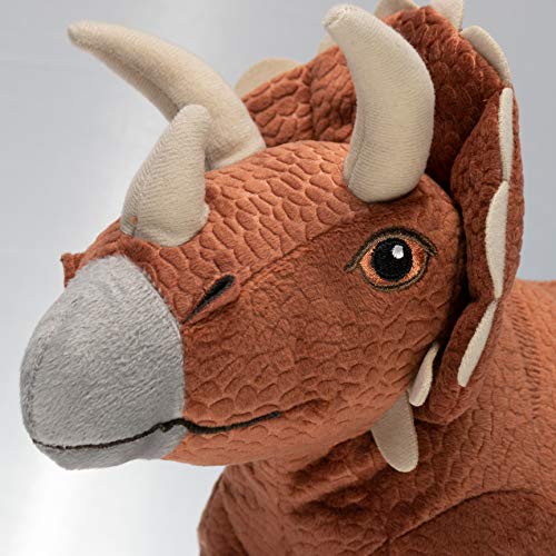 Ikea JATTELIK Dinosaurio de juguete suave, triceratops, 46 cm