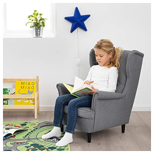 IKEA Strandmon Sillón para niños, Vissle Gray