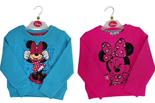 ILOVEFANCYDRESS - Sudadera con diseño de Minnie Mouse (2 años), color azul