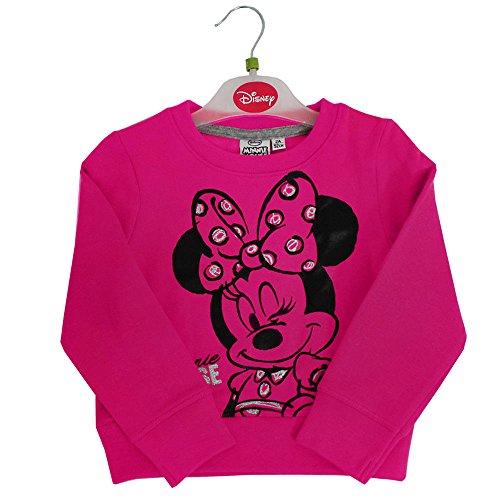 ILOVEFANCYDRESS - Sudadera con estampado de Minnie Mouse (2 años), color rosa