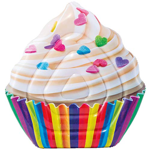 Intex 58770EU - Colchoneta Hinchable Cupcake fotorrealista