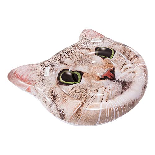 Intex 58784EU - Colchoneta Gato hiperrealista con asas