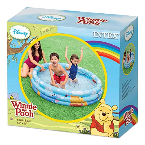 Intex 58915NP - Piscina hinchable Winnie 3 aros 147 x 33 cm, 288 litros