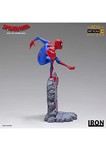 Iron Studios 1:10 Spider-Man Spider-Verse BDS Estatua de Escamas artísticas